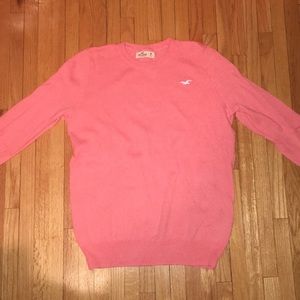 Coral Hollister Sweater